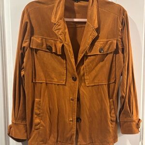Kendall & Kylie Brown Utility Jacket